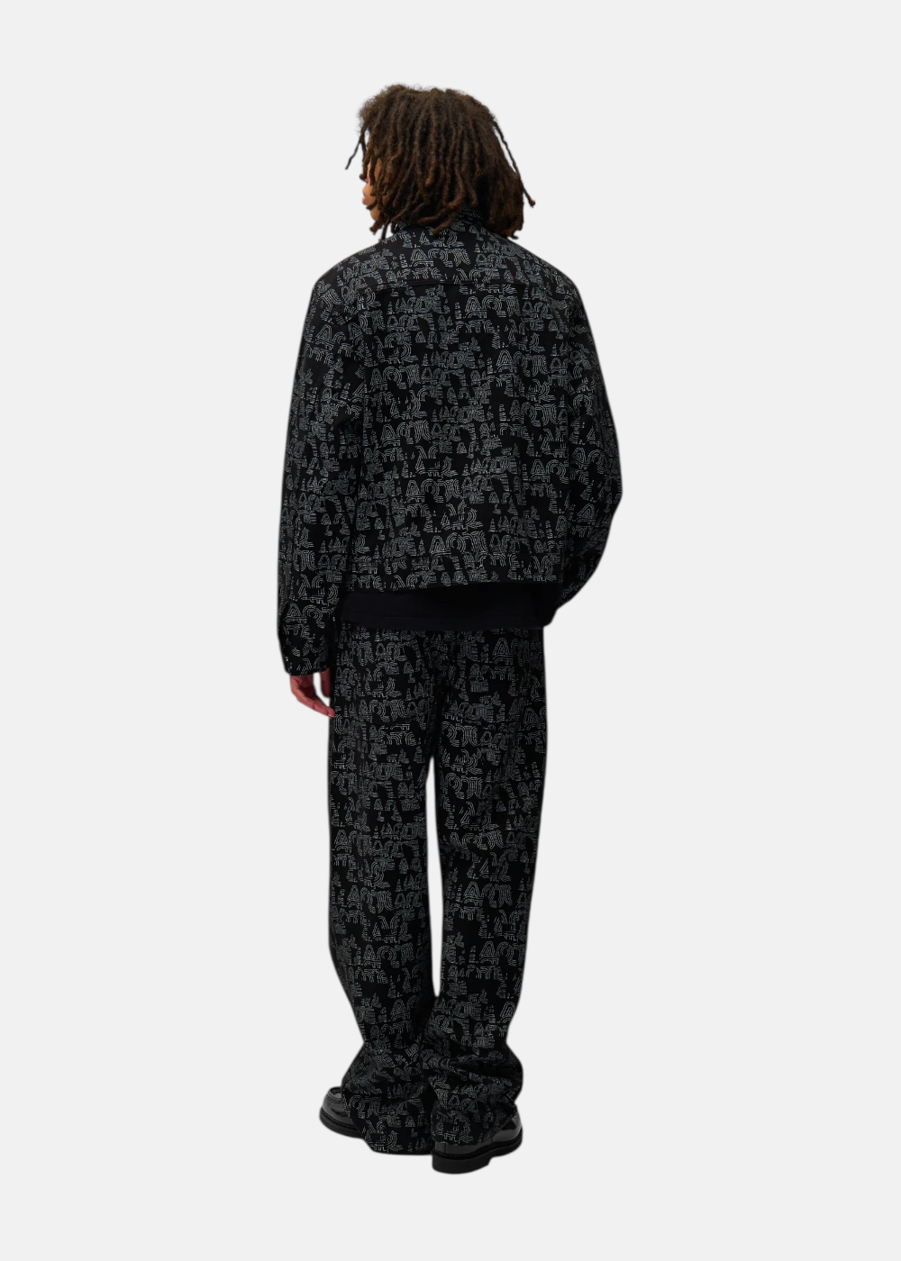 Pantalon  Allover Motifs - noir