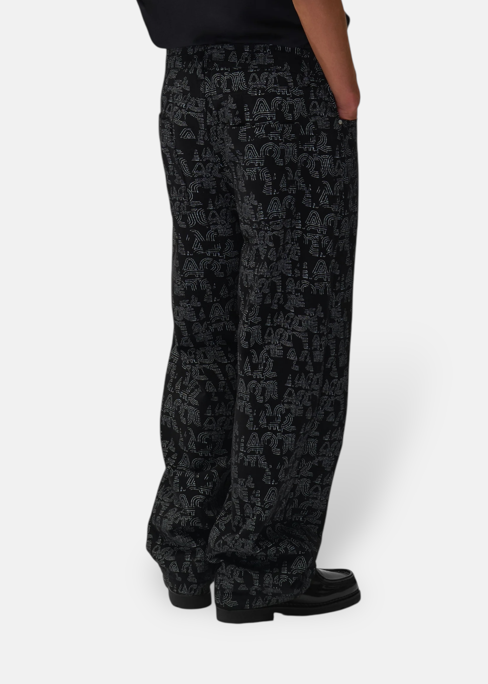 Pantalon  Allover Motifs - noir