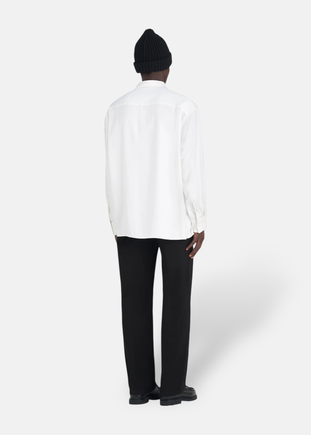 Chemise Oversize É En Tencel - blanc