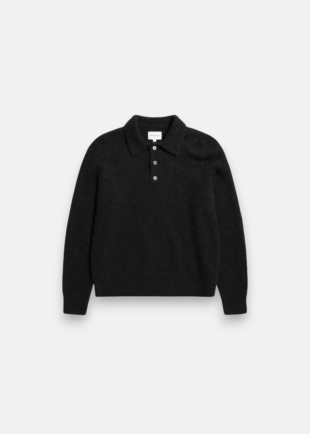 Pull col polo Ramsus - noir