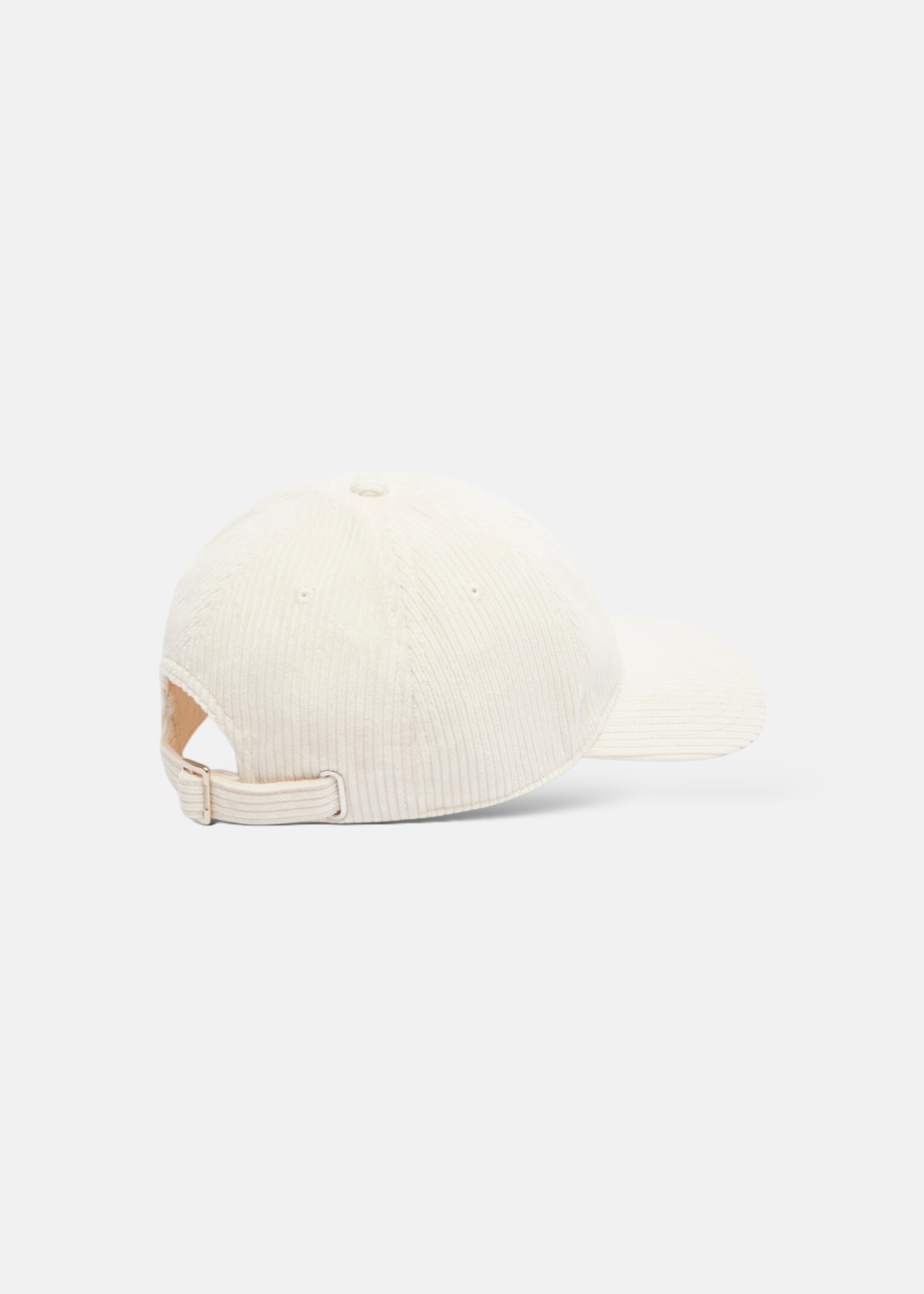 Casquette en velours - beige