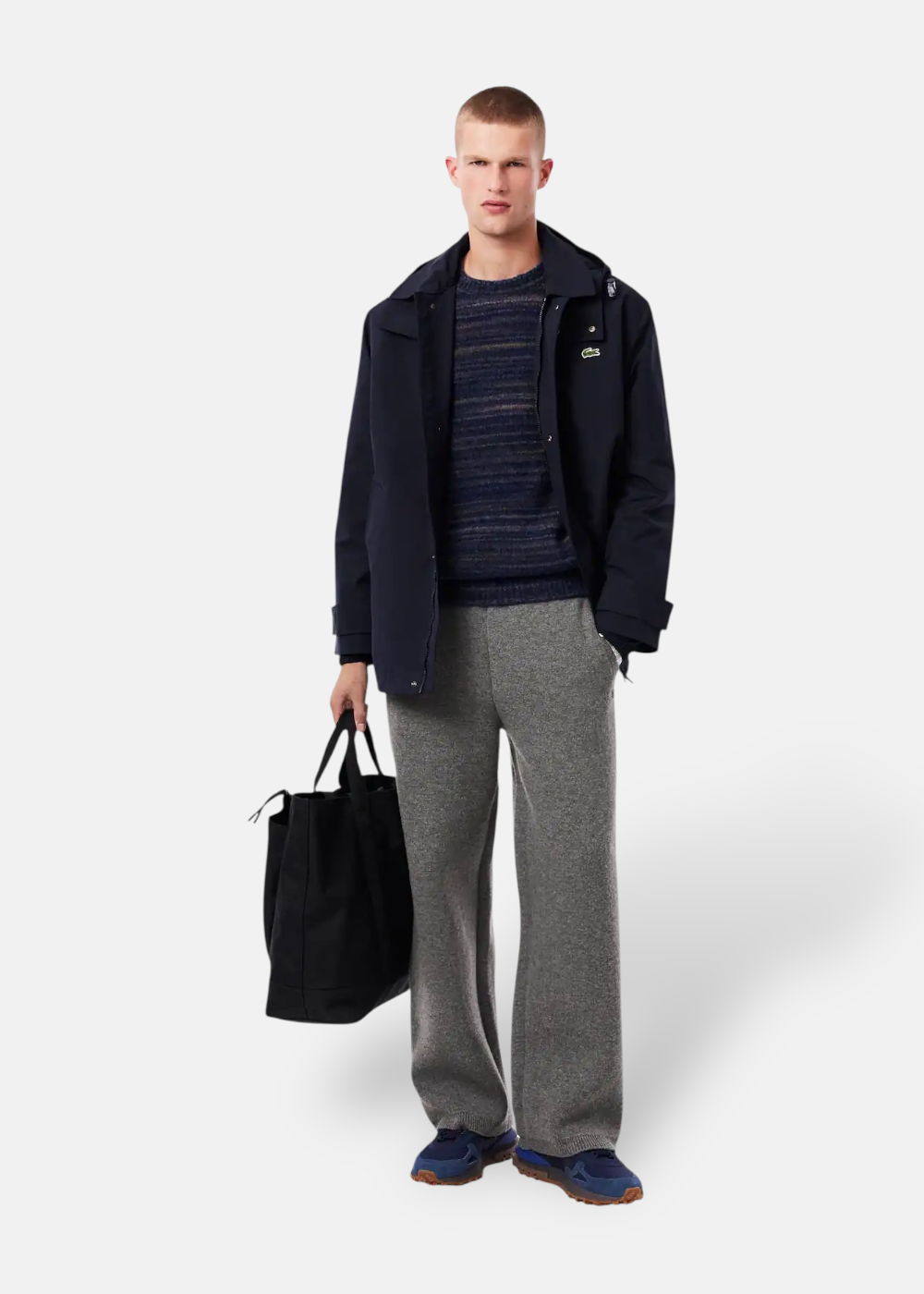 Pantalon loose - gris