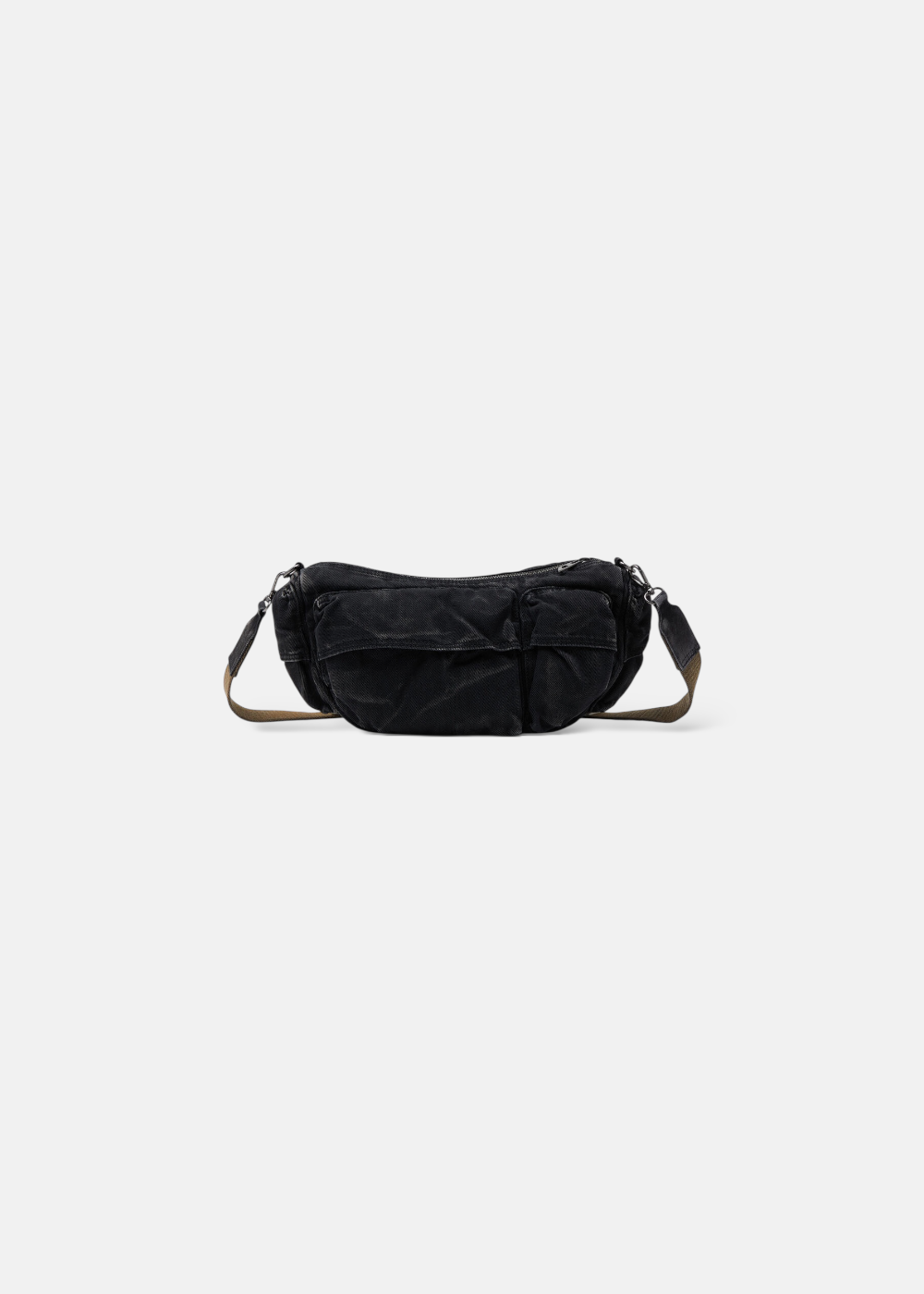 Sac Bandoulière Multi-Pkts -noir