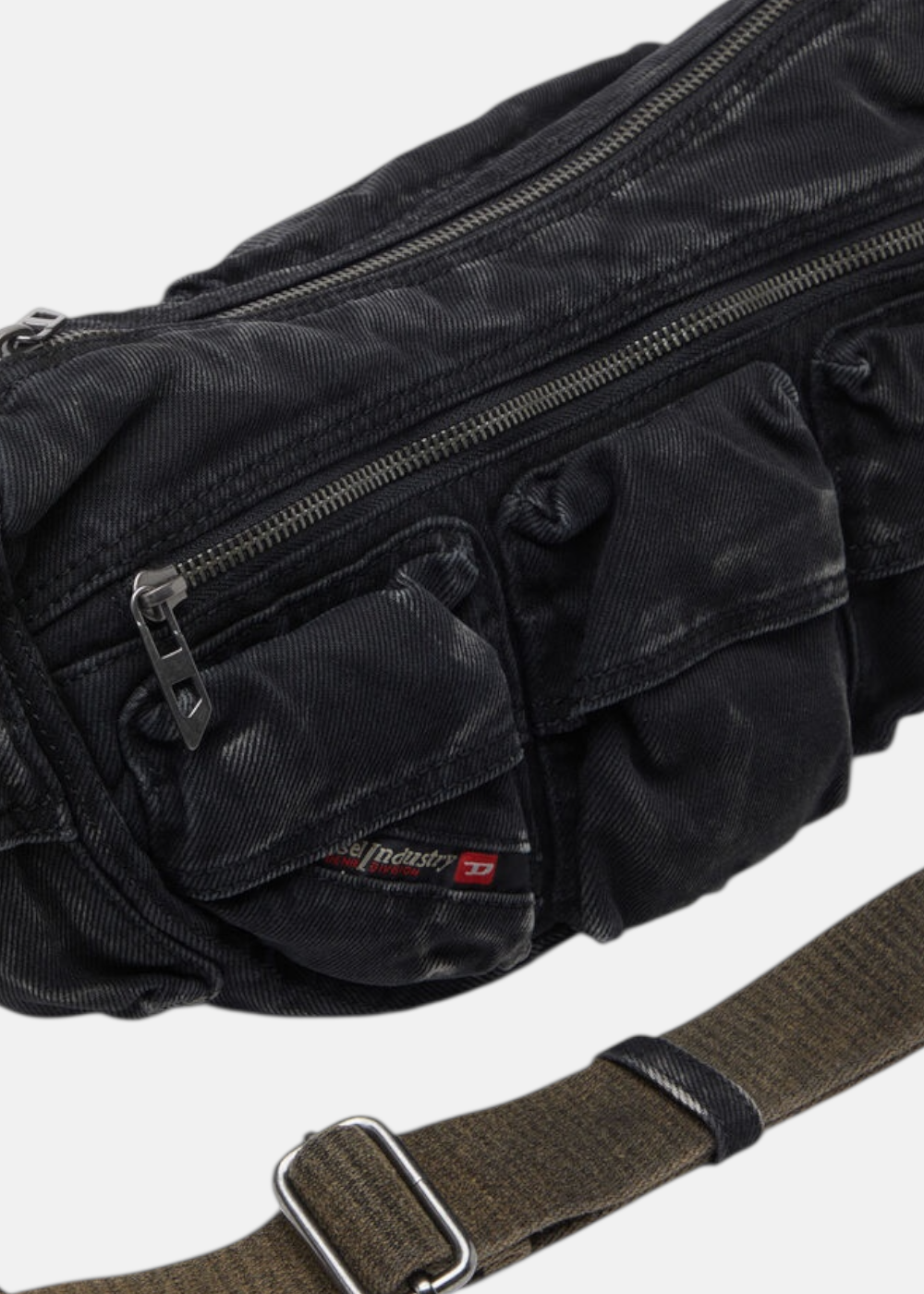 Sac Bandoulière Multi-Pkts -noir