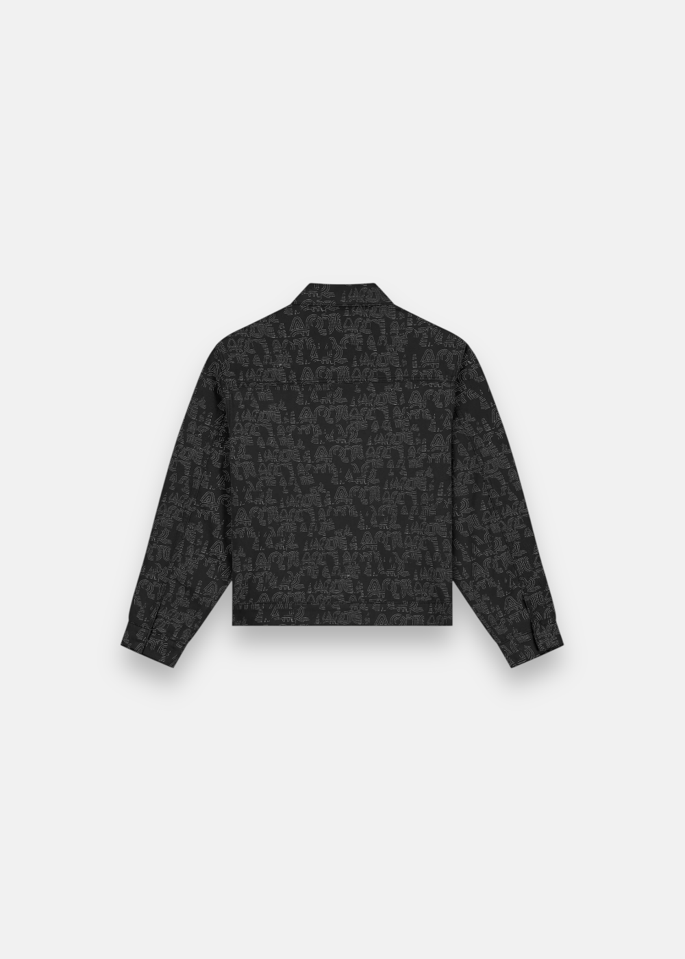 Veste Allover à Motif - noir