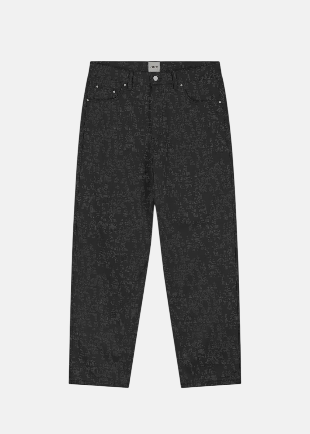 Pantalon  Allover Motifs - noir