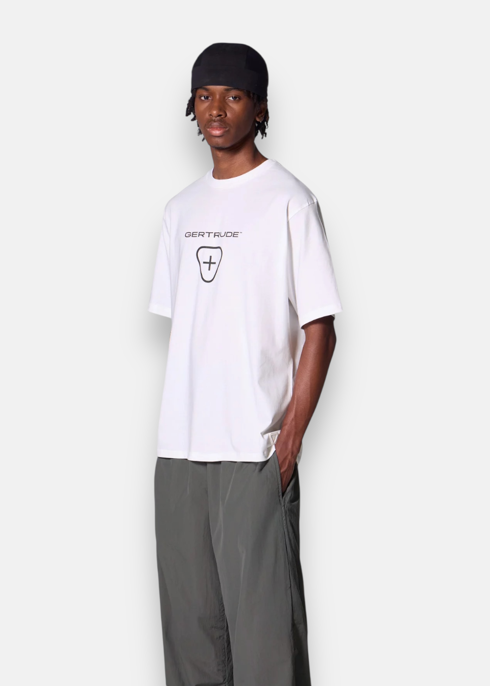 T-shirt Leonce Logo- blanc