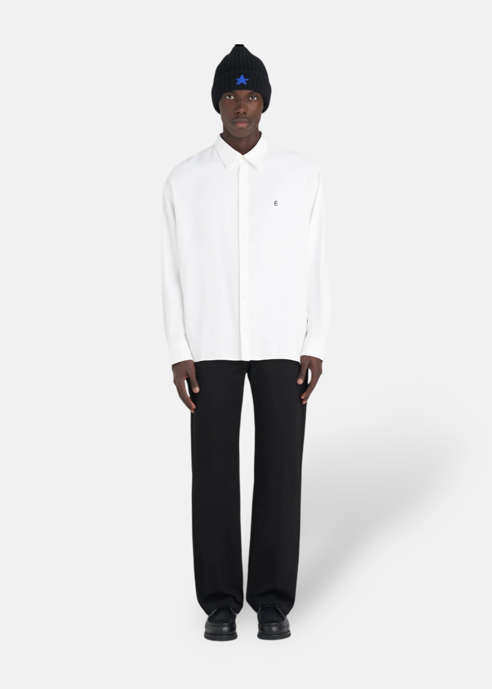 Chemise Oversize É En Tencel - blanc