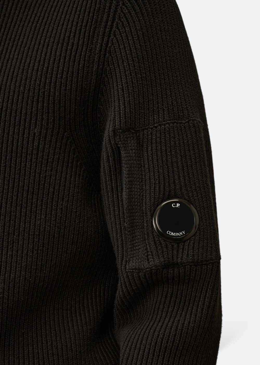Pull Full Rib en Coton - noir