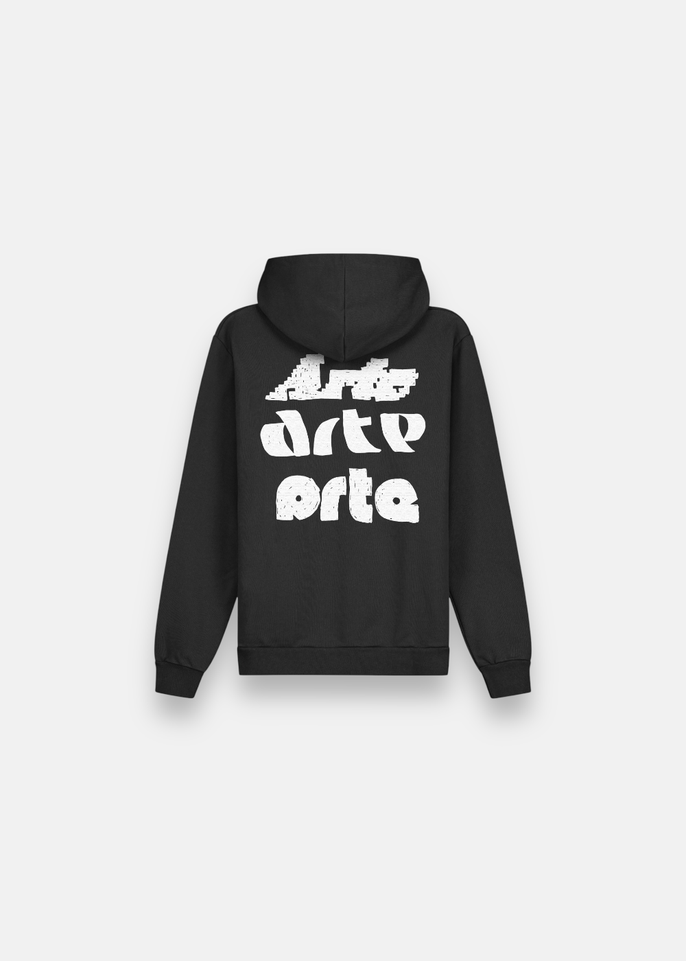 Sweat-shirts à capuche Multi logo  - noir