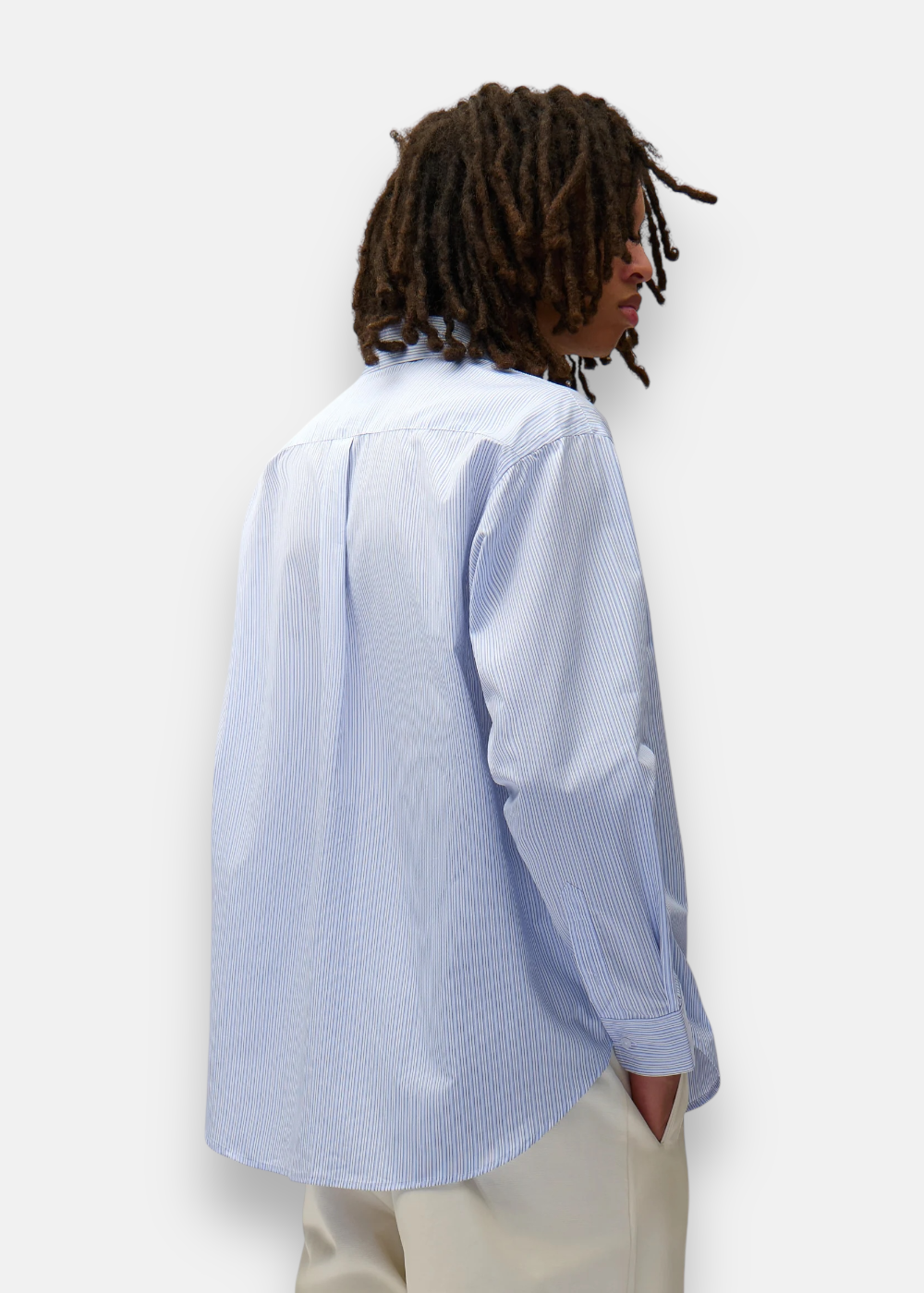 Chemise Blocks à Rayures - bleu