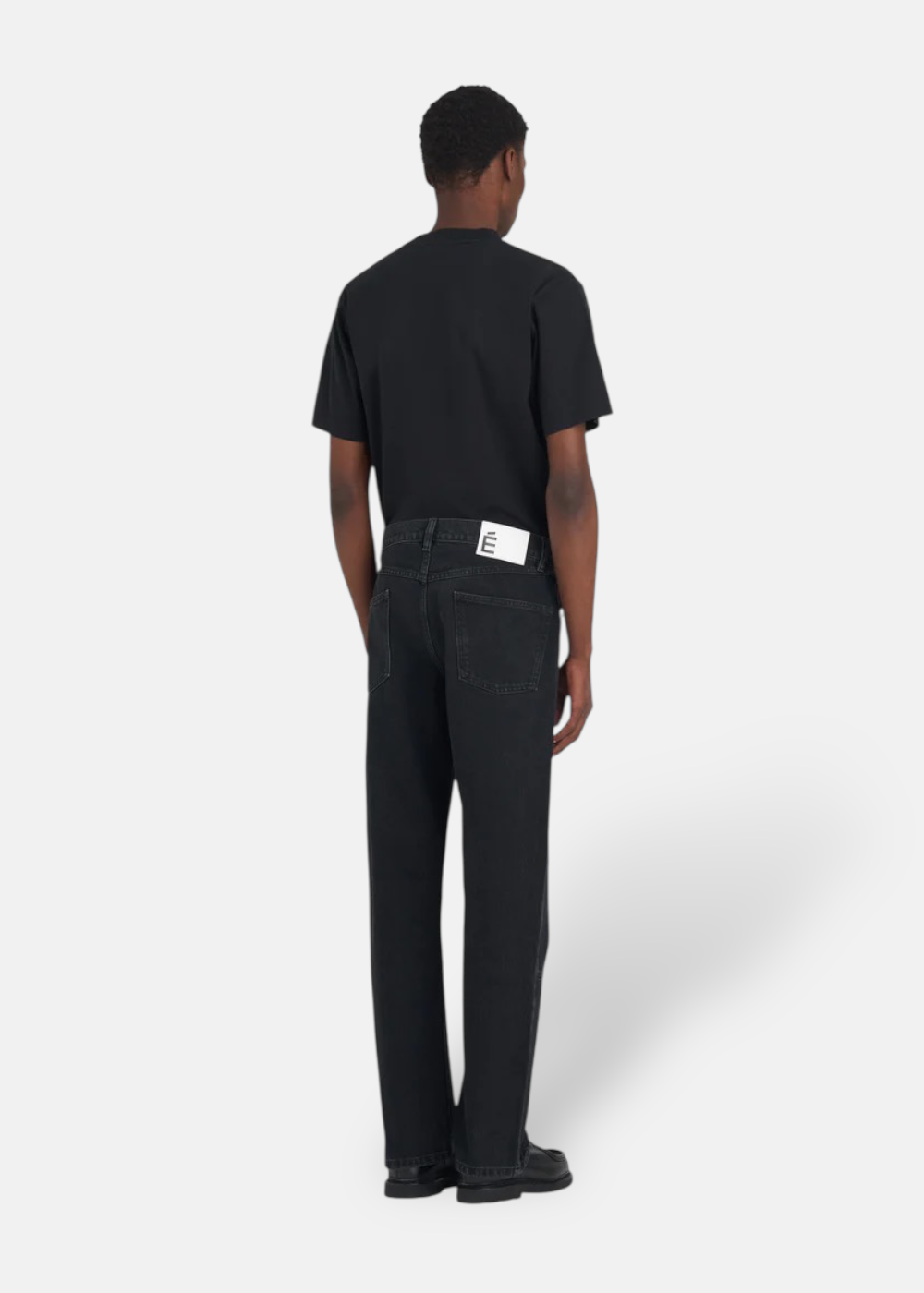 Jeans Loose Denim Ample  - noir