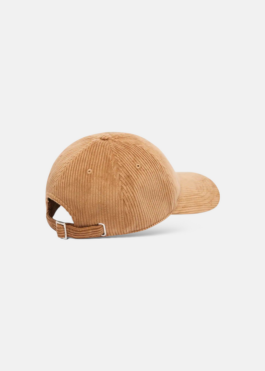Casquette en velours - marron