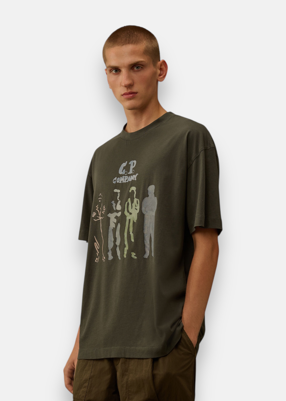 T-shirt 30/1 Jersey British Sailor – Gris