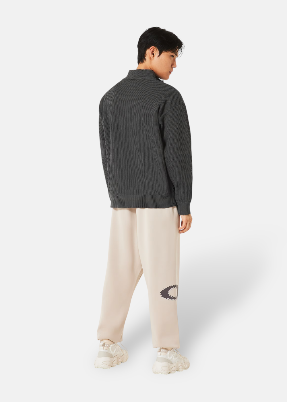 Pull technique demi New Retro Sweater 1.0 – gris