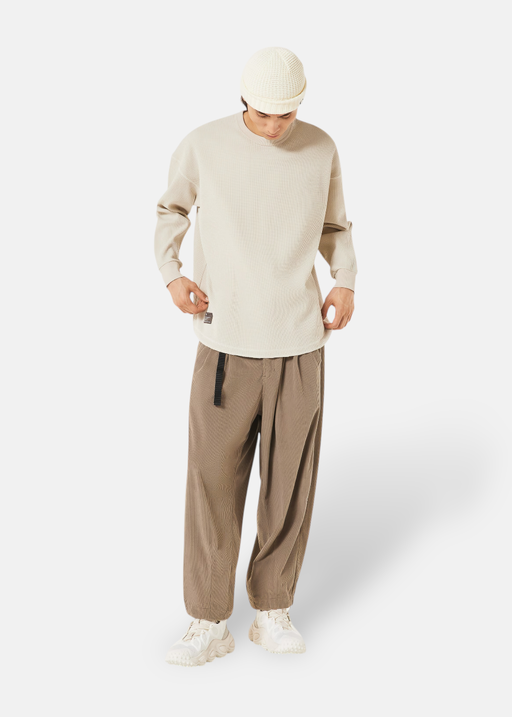 T-shirt manches longues technique FGL Union LS - beige