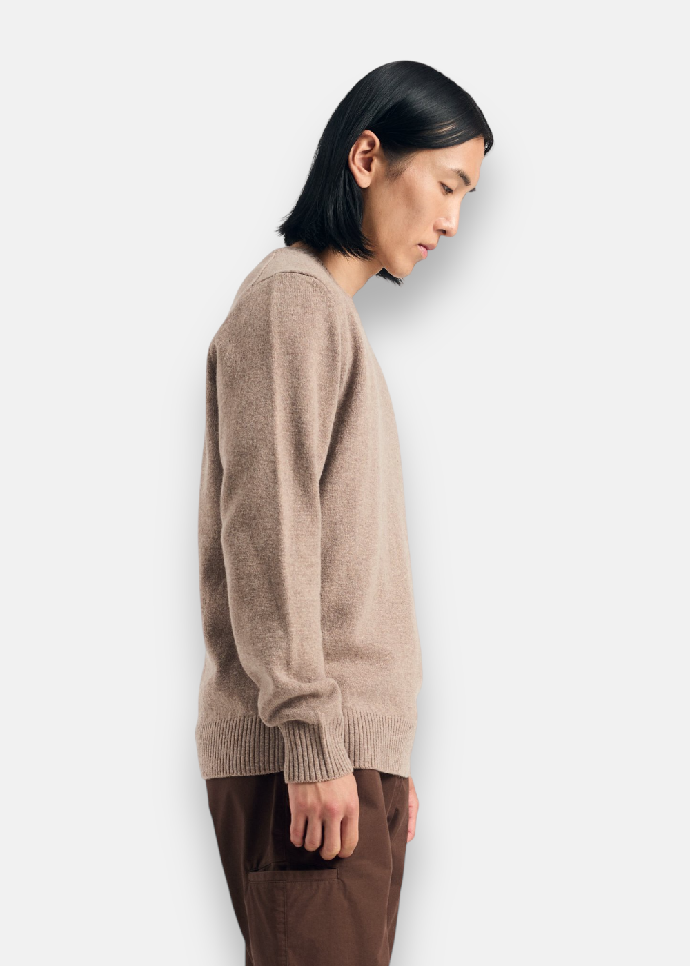 Pull nordique en laine mérino