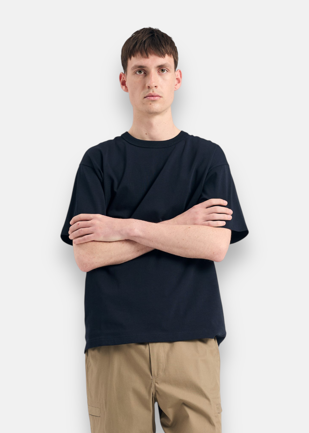 T-shirt Simon Coton Bio - marine