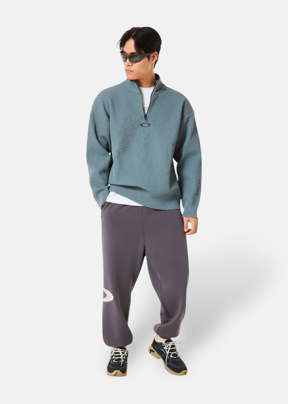 Pull technique demi New Retro Sweater 1.0 – bleu