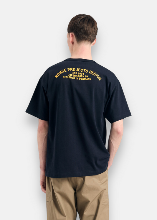 T-shirt Simon Coton Bio - marine