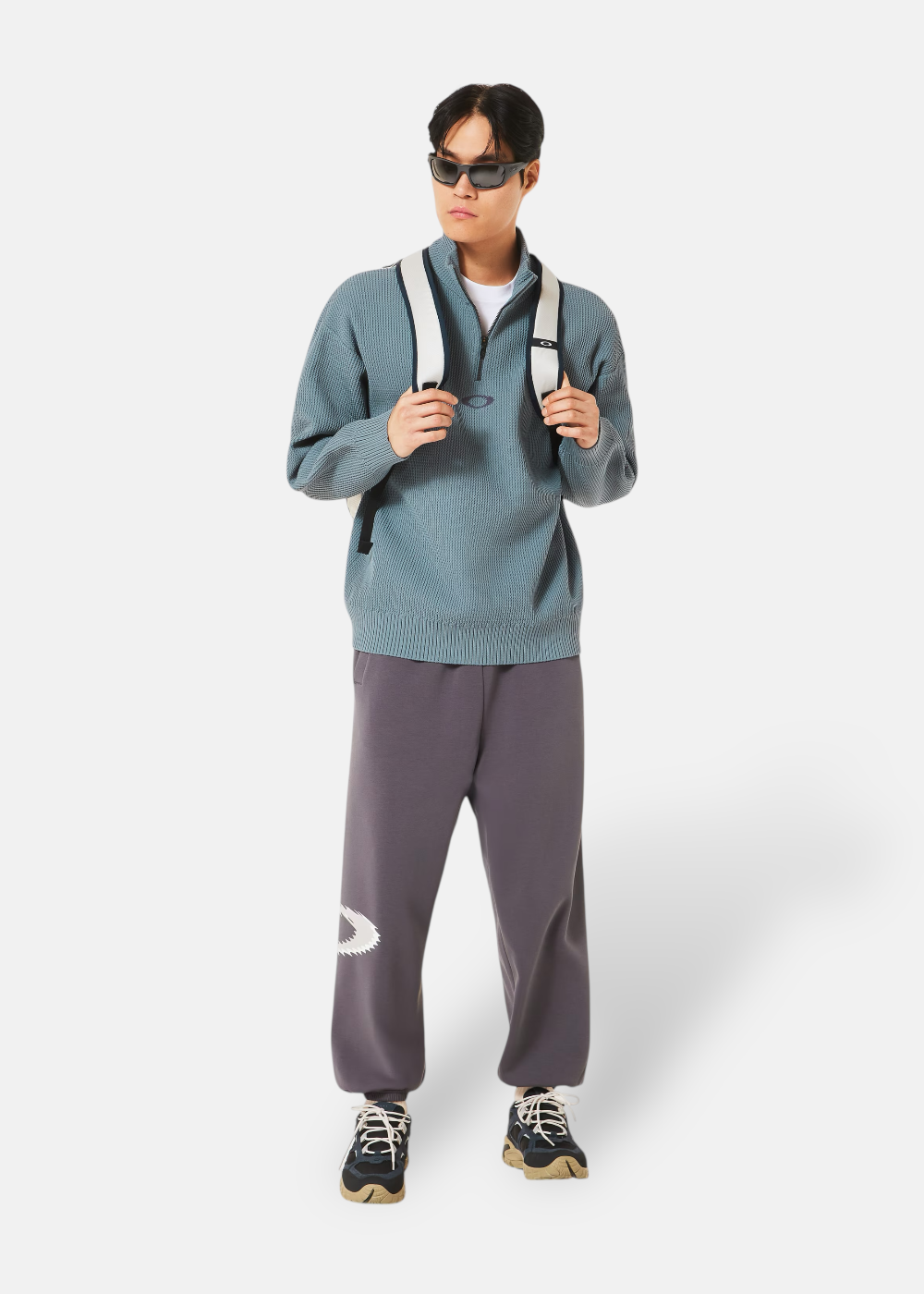 Pull technique demi New Retro Sweater 1.0 – bleu