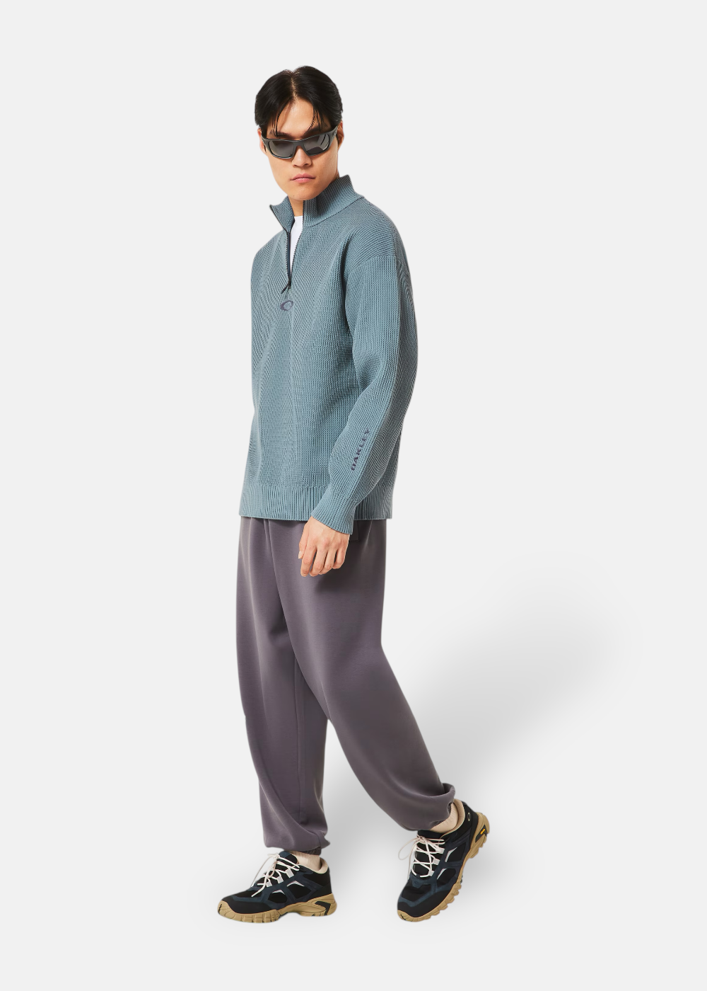 Pull technique demi New Retro Sweater 1.0 – bleu