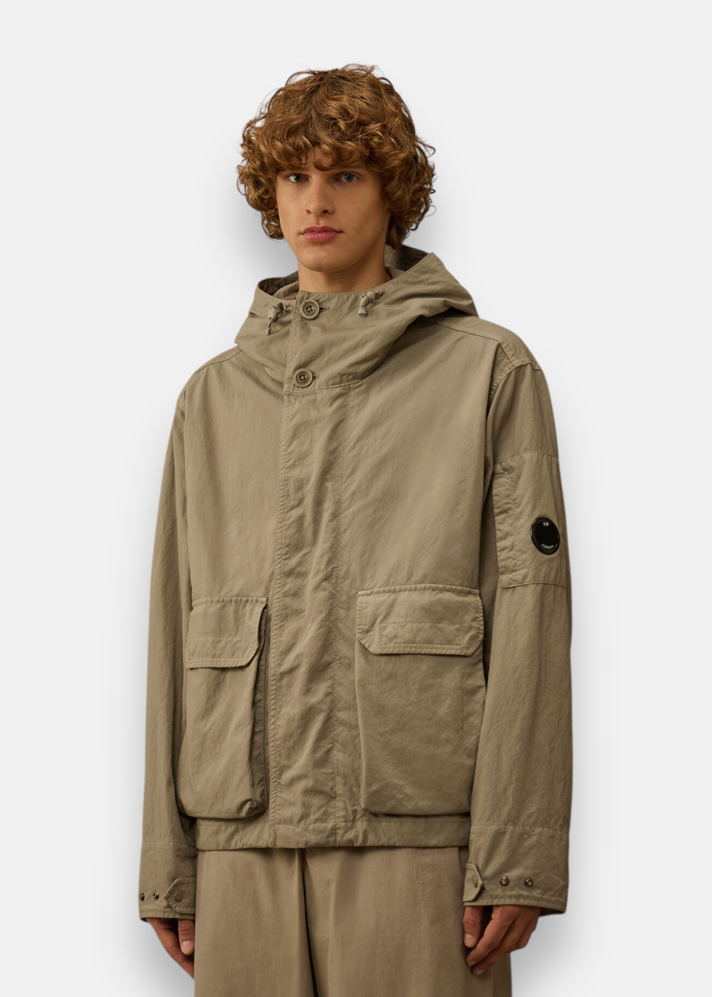 Veste Courte à Capuche – Nylon Taslan