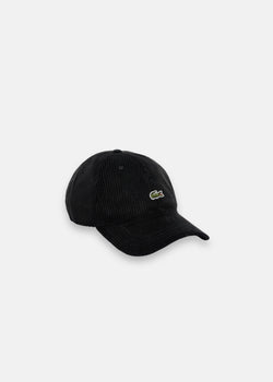 Casquette en Velours de Coton - Noir