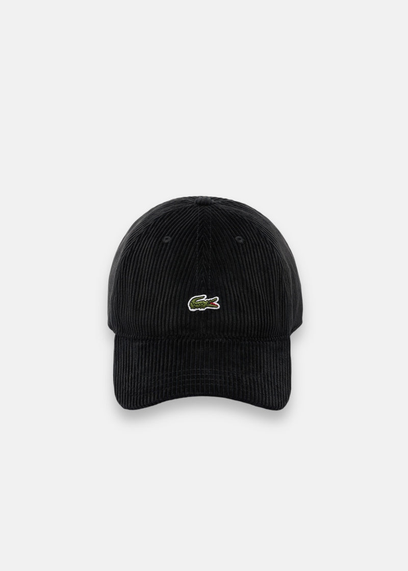 Casquette en Velours de Coton - Noir