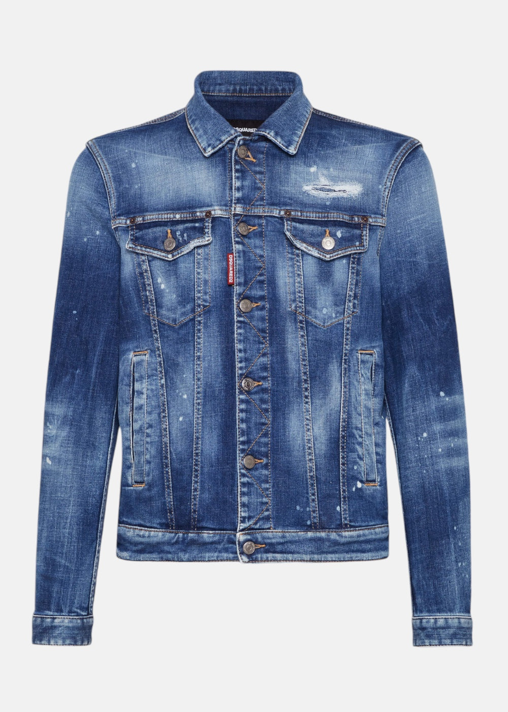 Veste en jean - Dan bleu