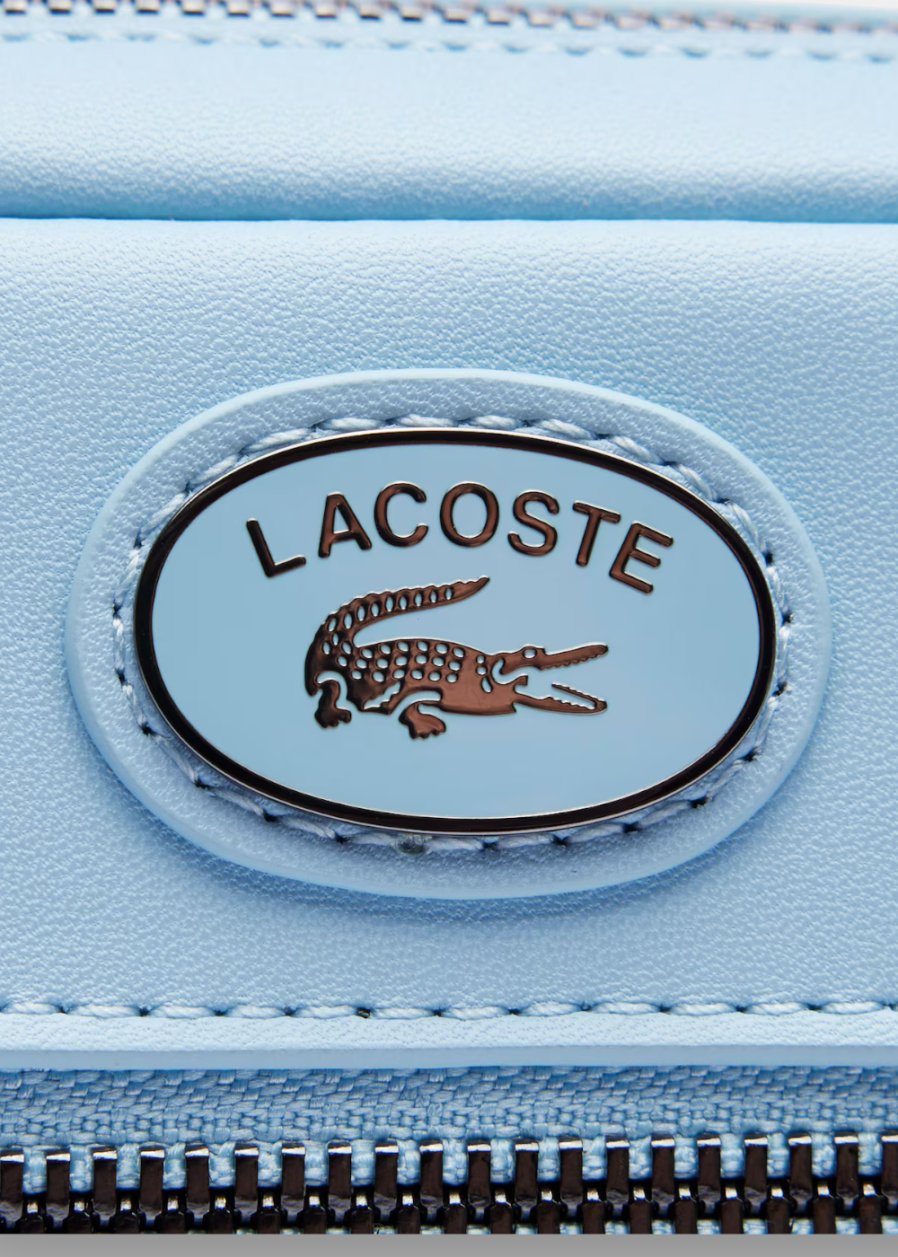 Sacoche bandoulière Lacoste flower cookie - bleu