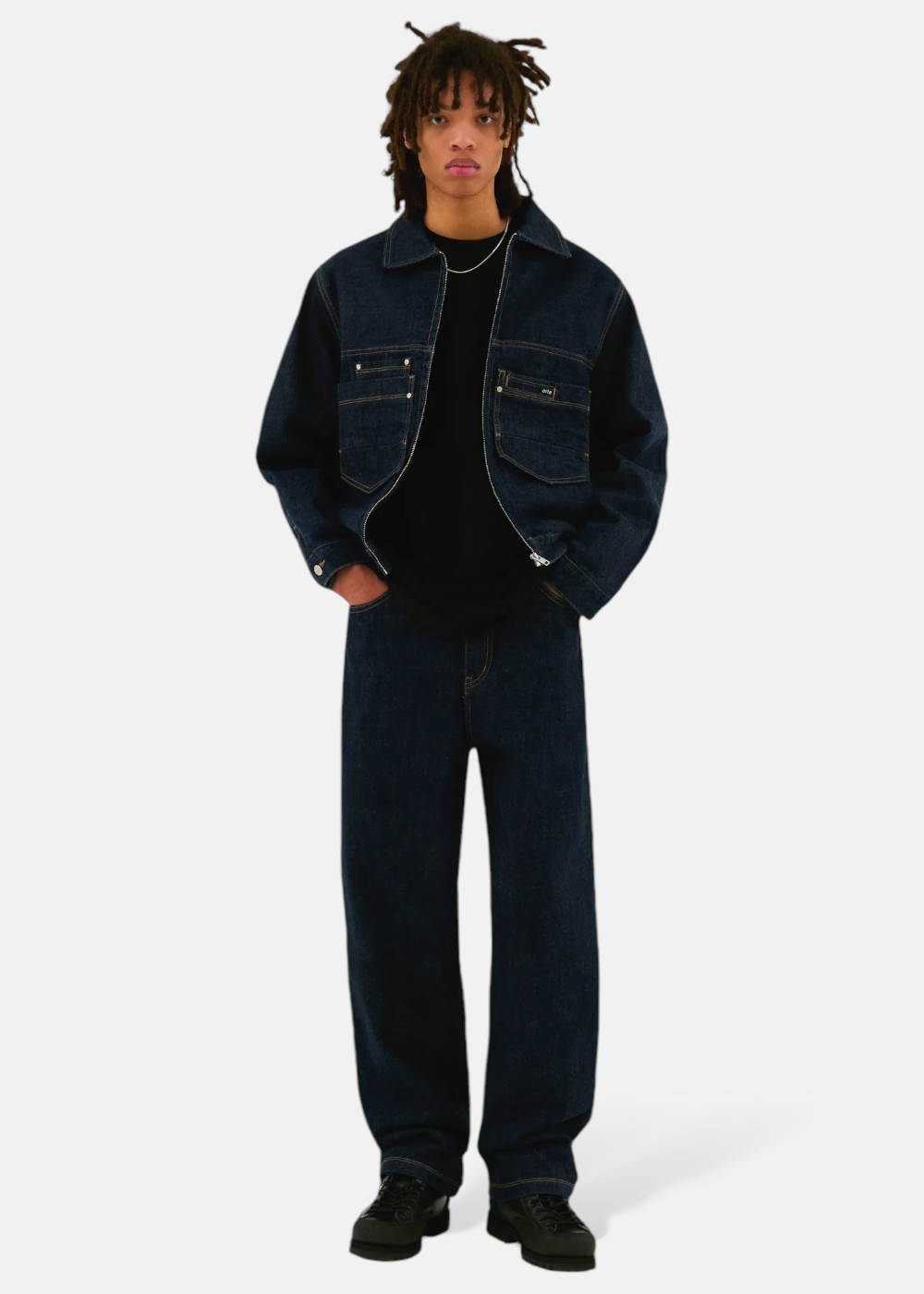 Pantalon Denim - Bleu