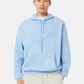 Sweatshirt à Capuche Floral - Bleu
