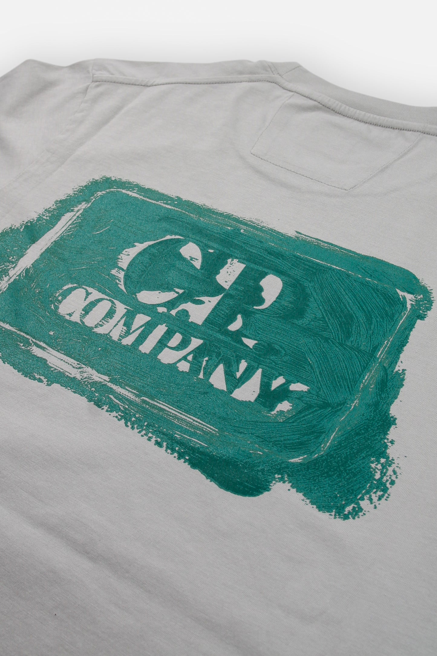 T-shirt C.P. Company brush - gris clair