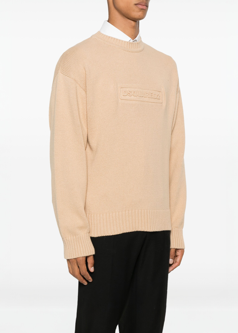 Pull Canadien en Jersey -Marron