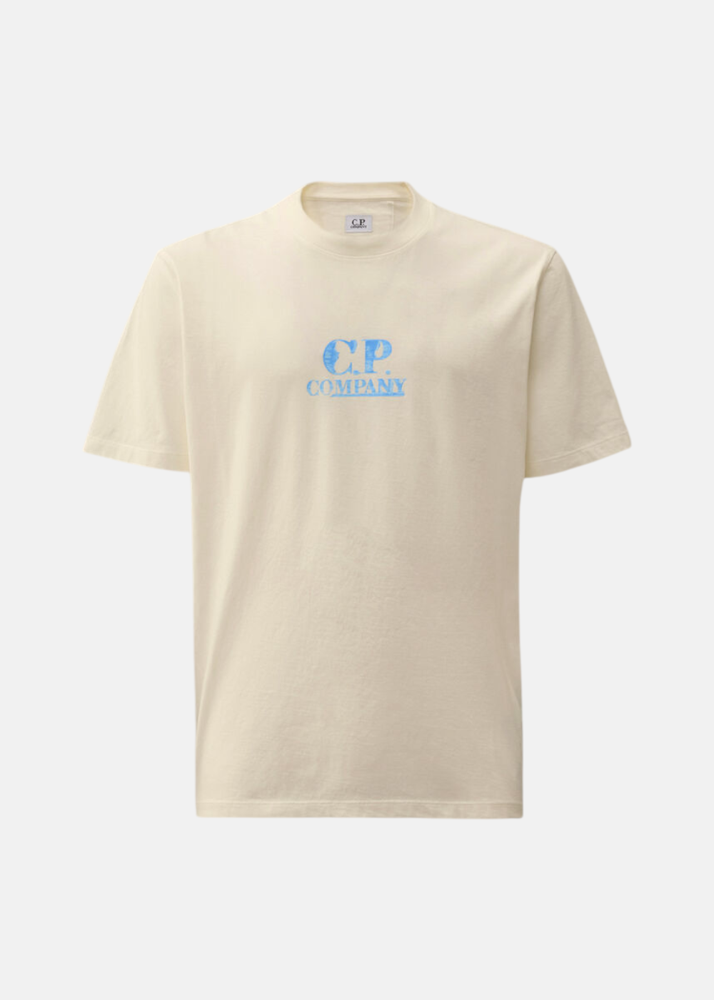 T-shirt C.P. Company brush - blanc