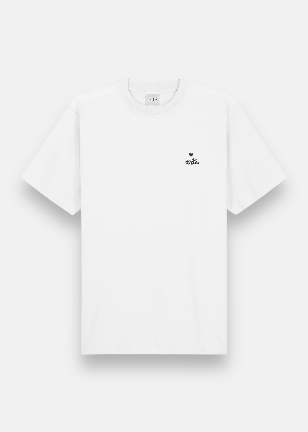 T-shirt Logo coeur- Blanc