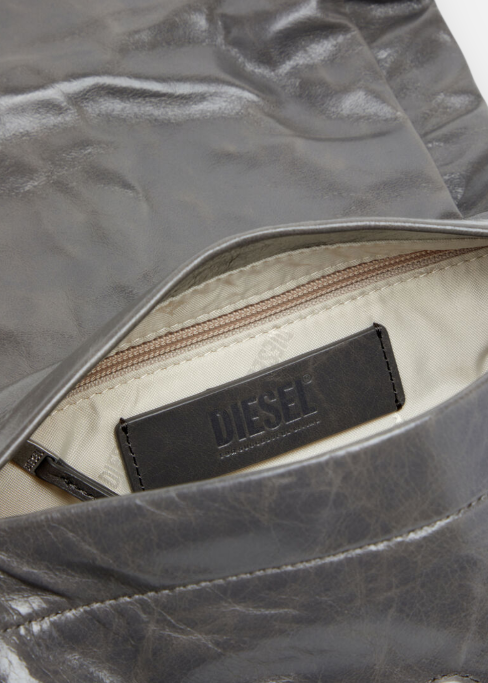 Sac à Bandoulière Diesel – Cuir Froissé