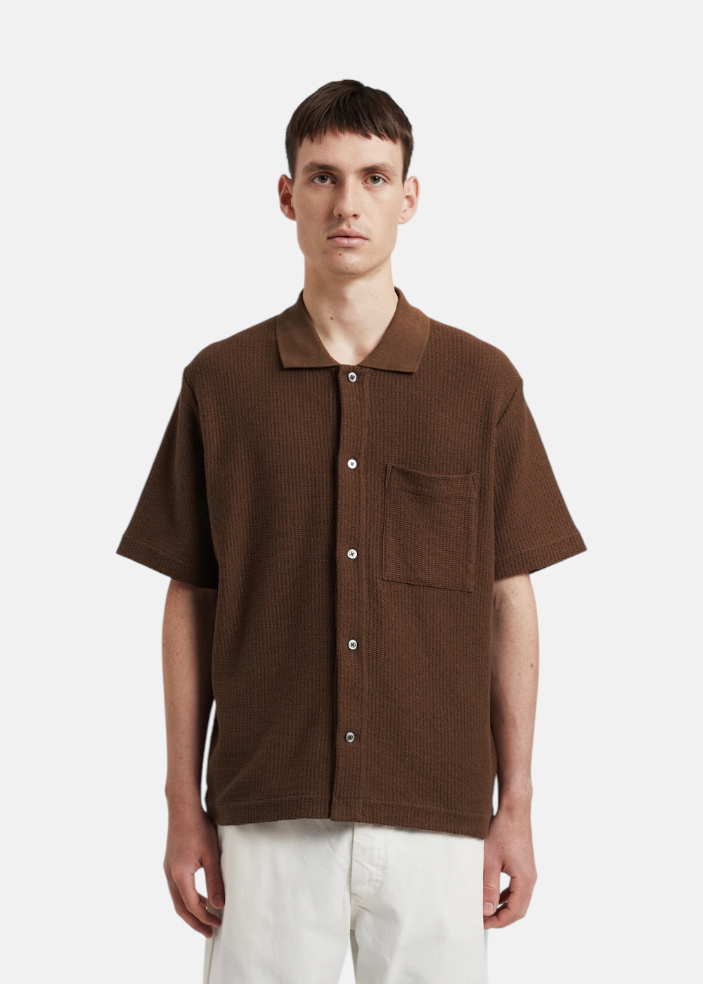 Chemise Gustav - chestnut