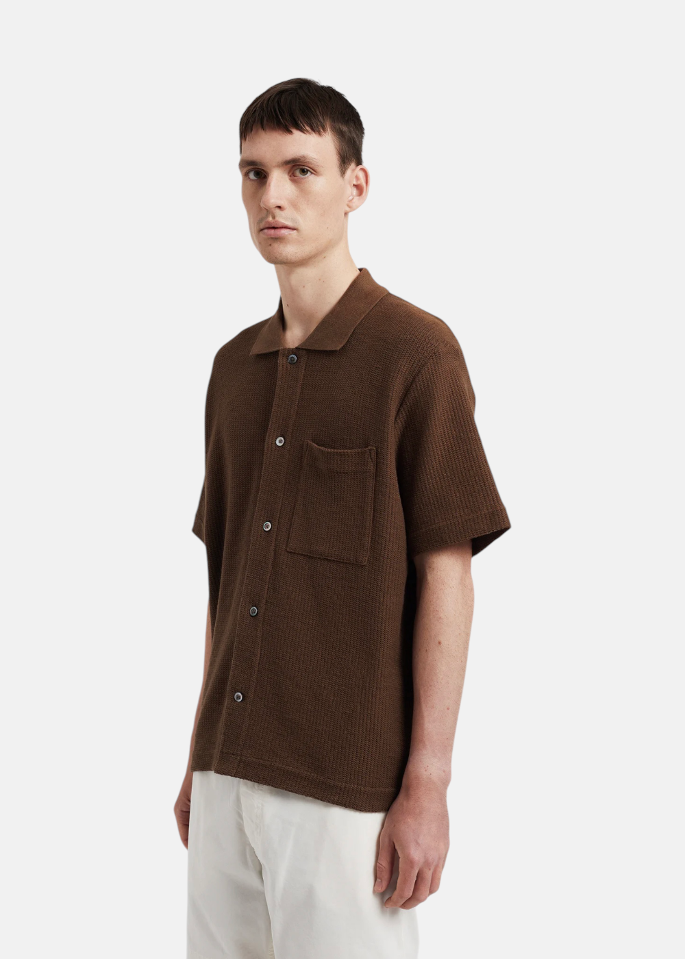 Chemise Gustav - chestnut