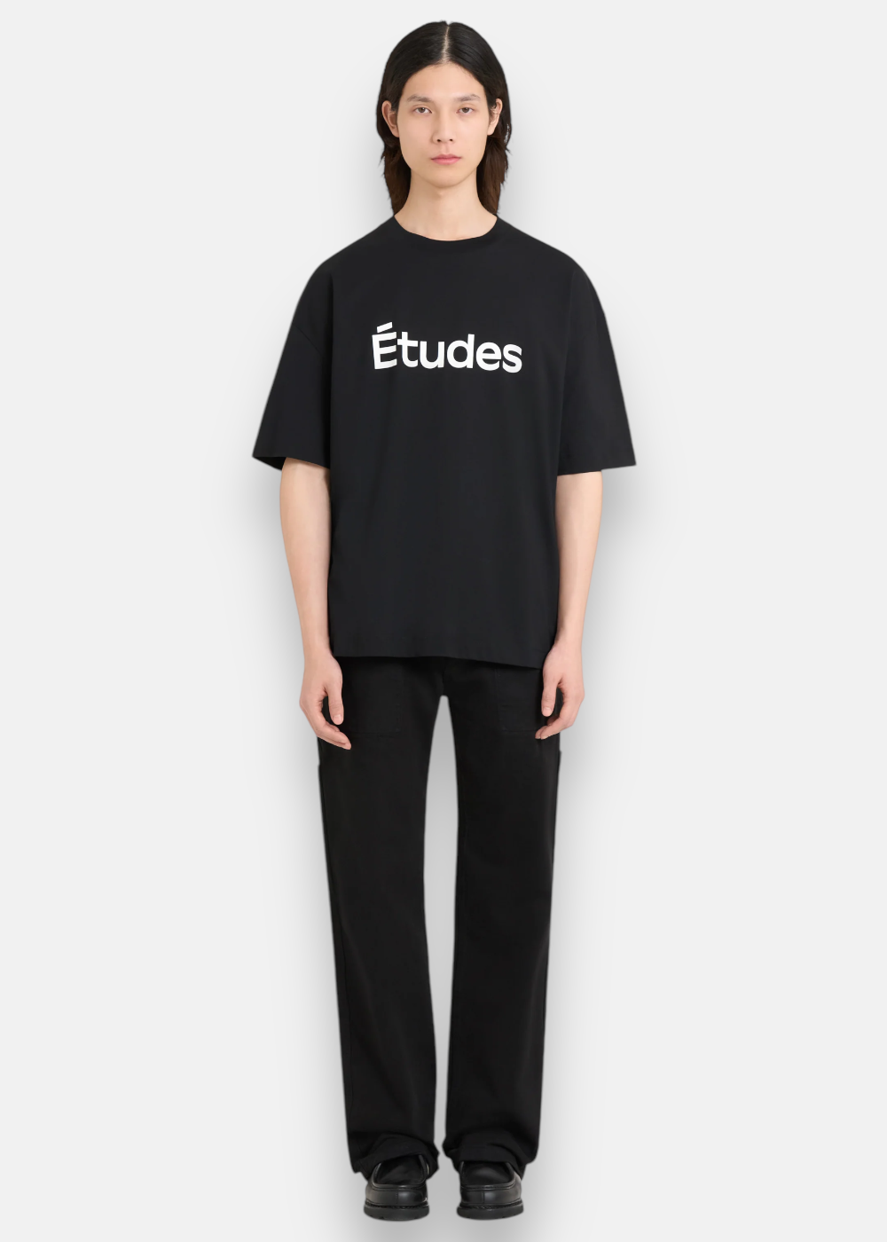 T-Shirt Relax - back print noir