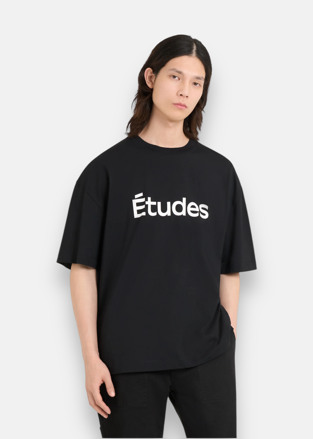 T-Shirt Relax - back print noir