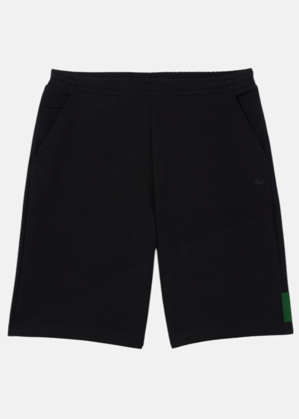 Short en molleton de coton- noir