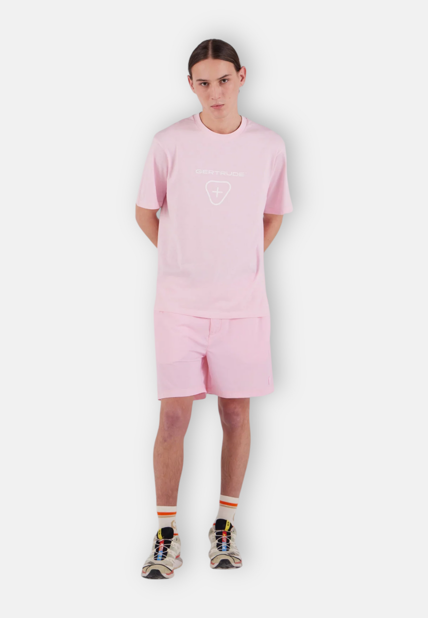 T-shirt Léonce logo - rose