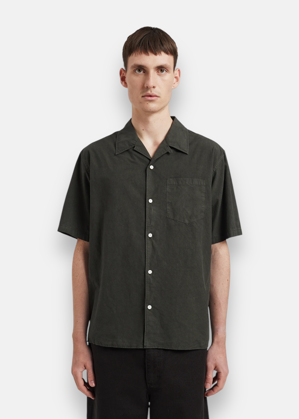 Chemise Uni En Coton Carsten