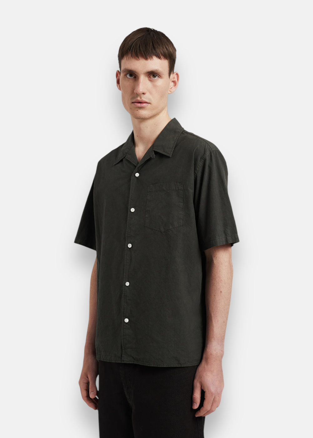 Chemise Uni En Coton Carsten