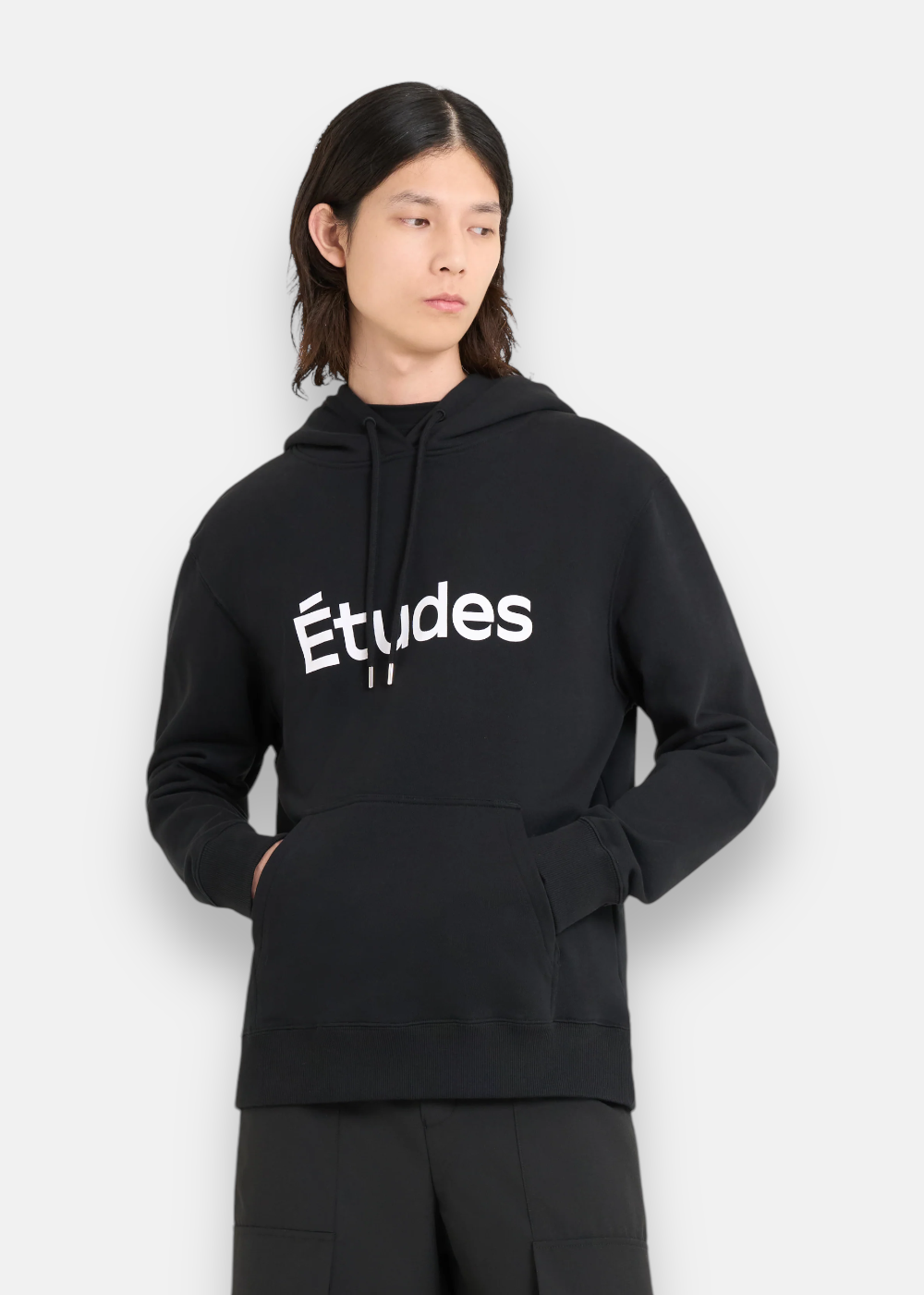 Sweat-shirt à capuche - noir
