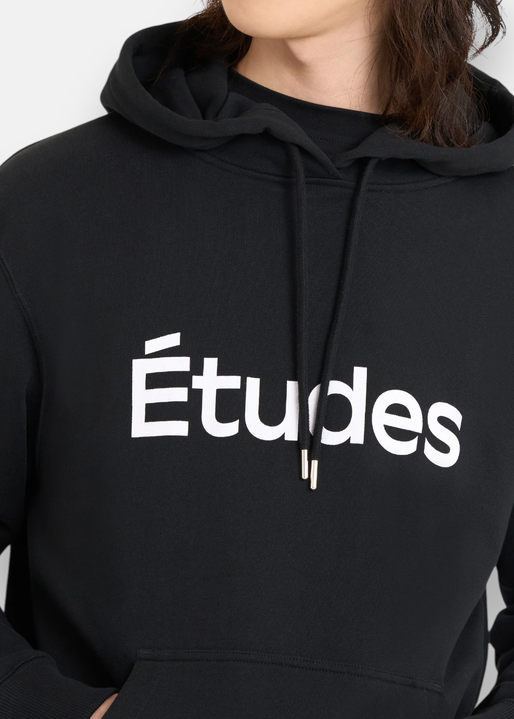 Sweat-shirt à capuche - noir