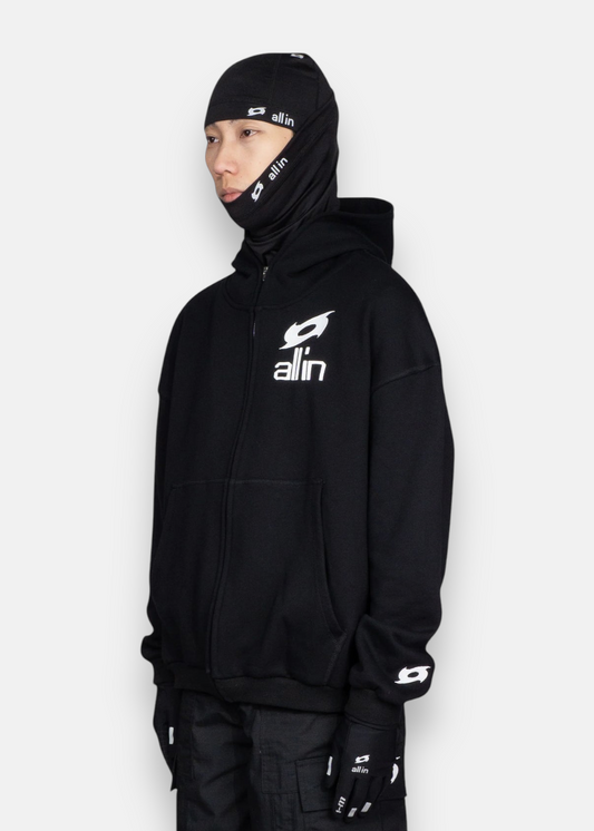 Sweat Zippé D-Y Noir