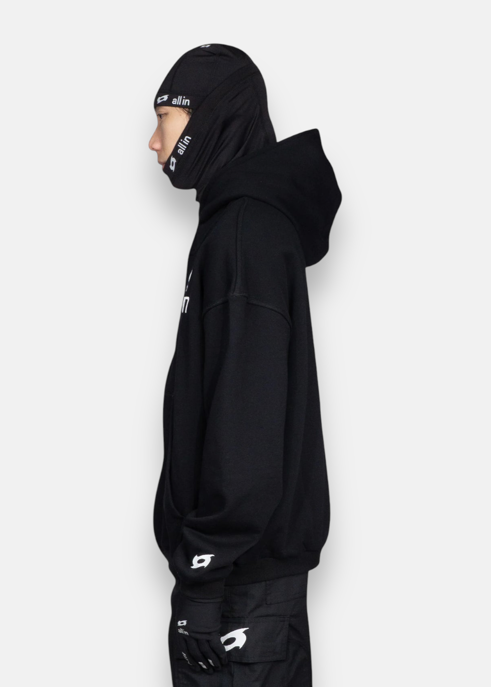 Sweat Zippé D-Y Noir